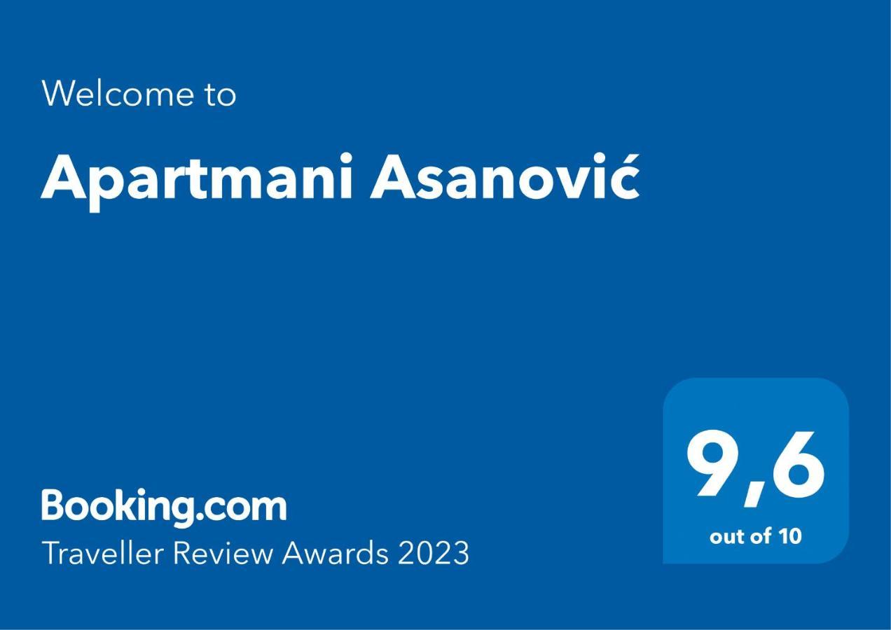 Apartmani Asanovic ブドヴァ エクステリア 写真
